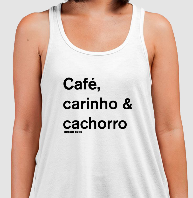 Café, carinho & cachorro