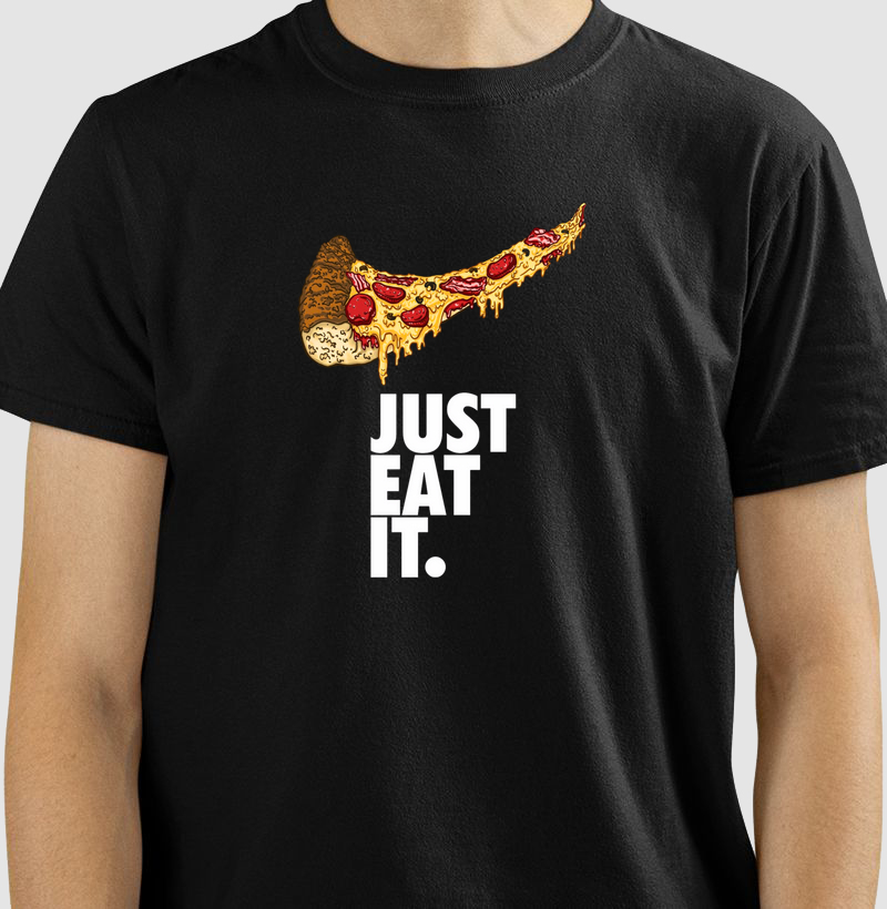 Camiseta just eat it