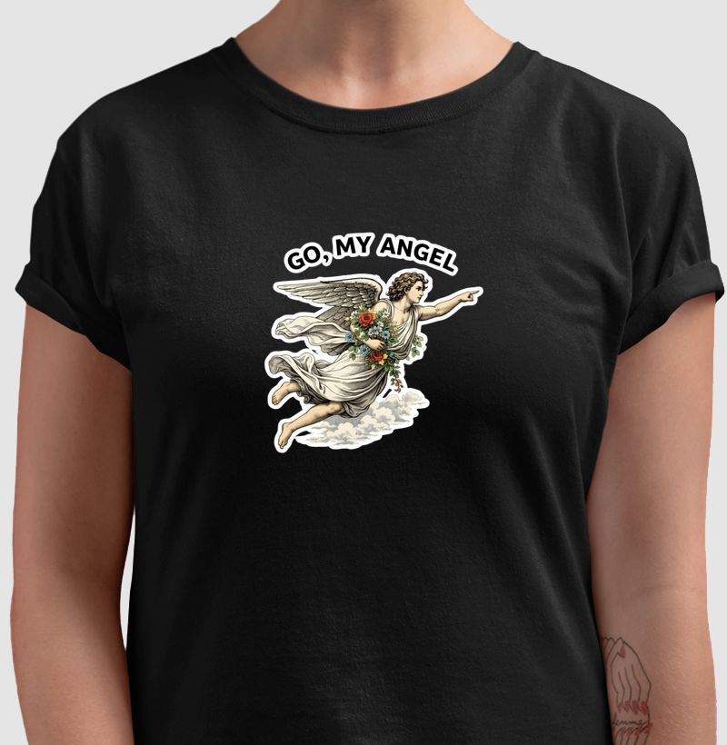 Camiseta "GO, my angel"