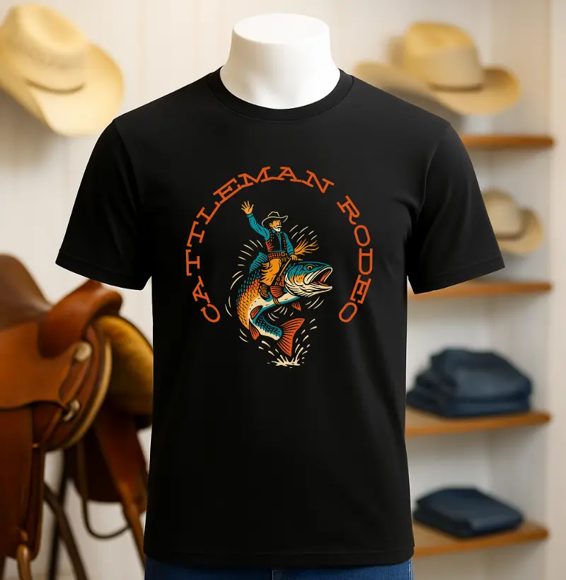 Camiseta Cattleman RODEO PEIXE