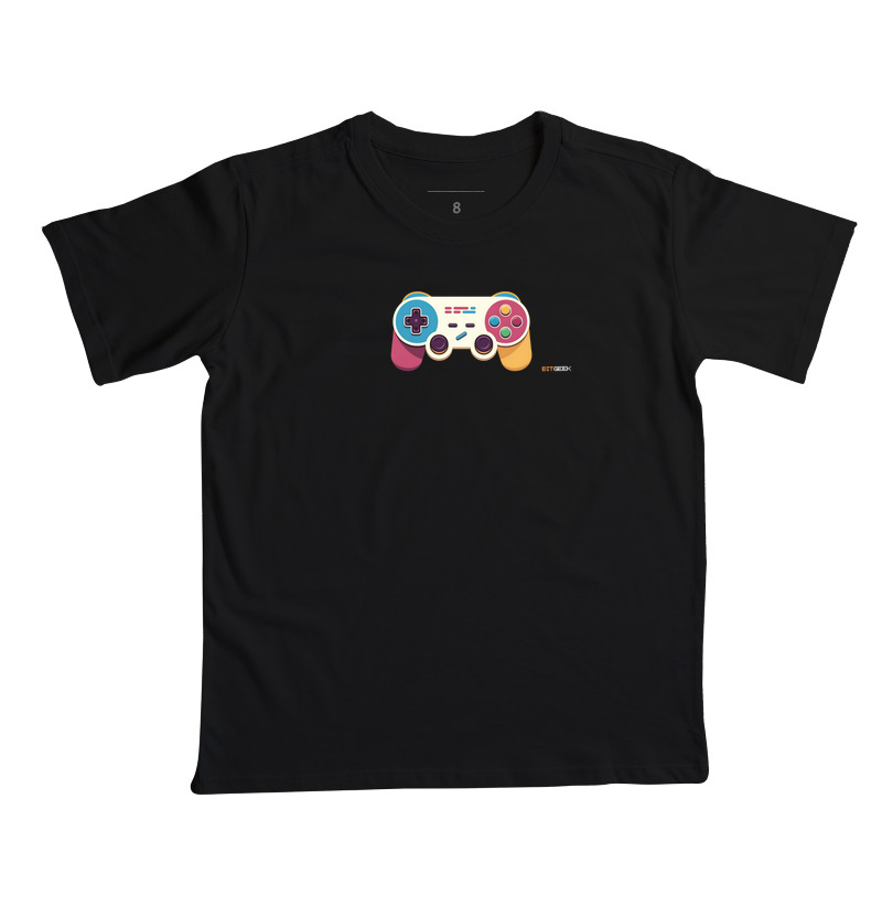 Camiseta Infantil Press Start