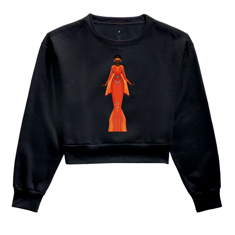 Camiseta Original Afrofuturista Sereia