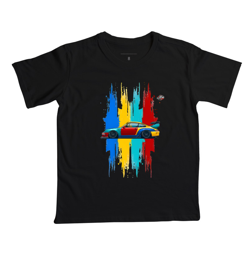 Camiseta Infantil Porsche 