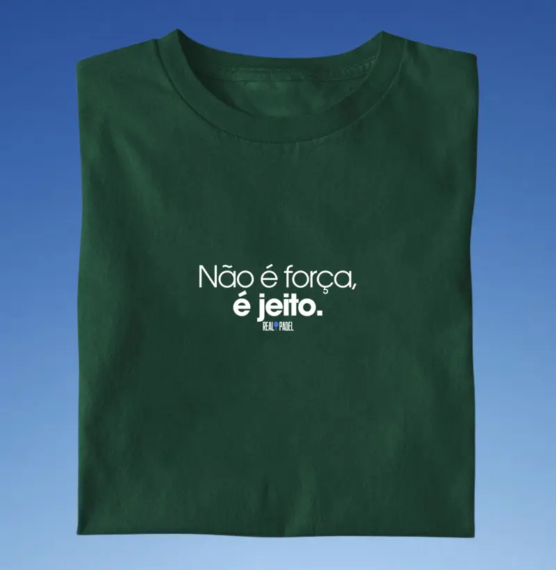 Não é força, é jeito