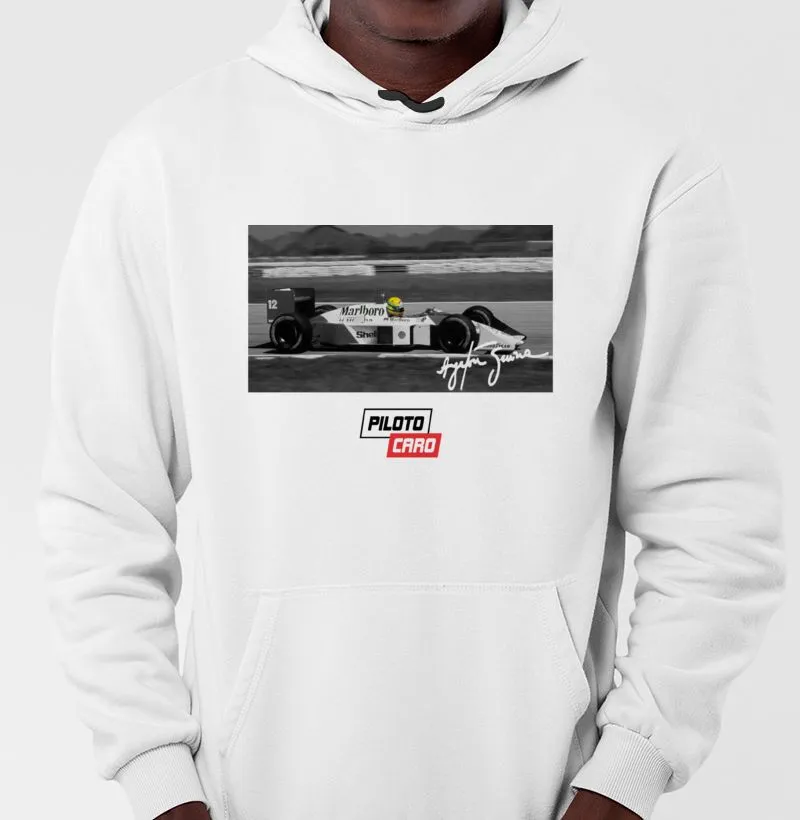 Moletom Ayrton Piloto Caro