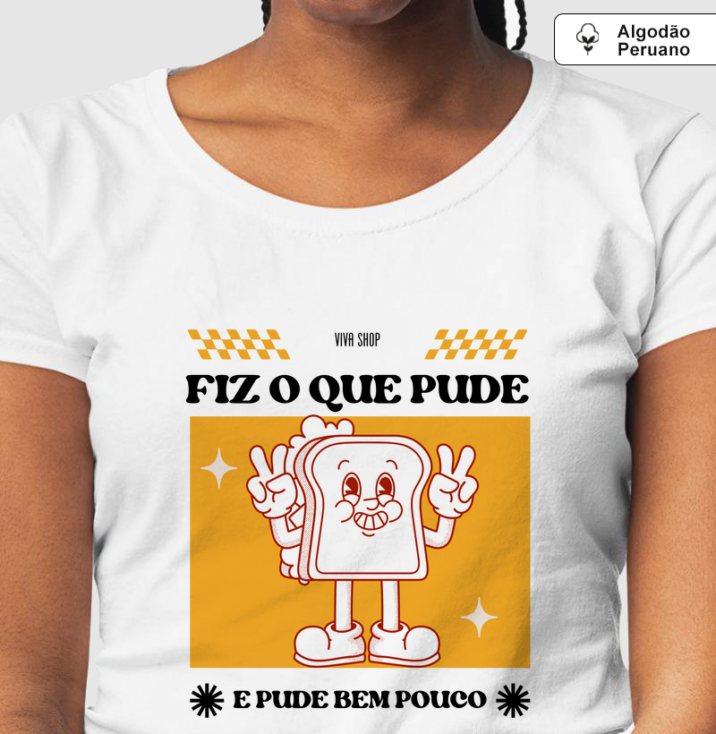 fiz o que pude