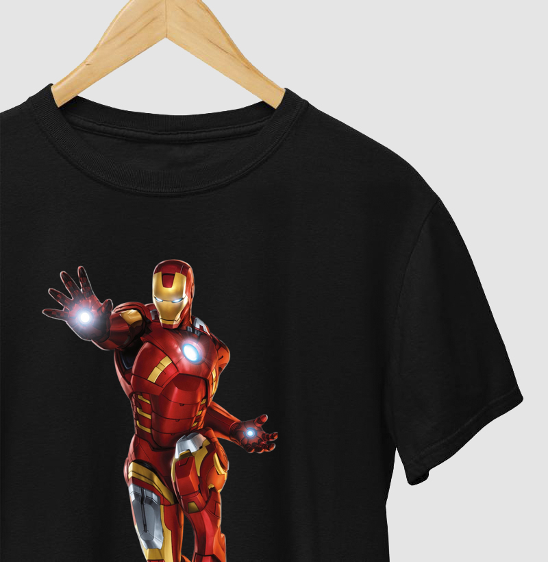 Camiseta geek Homem de Ferro - Vingadores