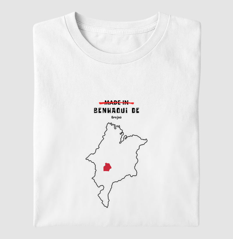 Camiseta Binhaqui de Grajaú-MA| OxenteWear