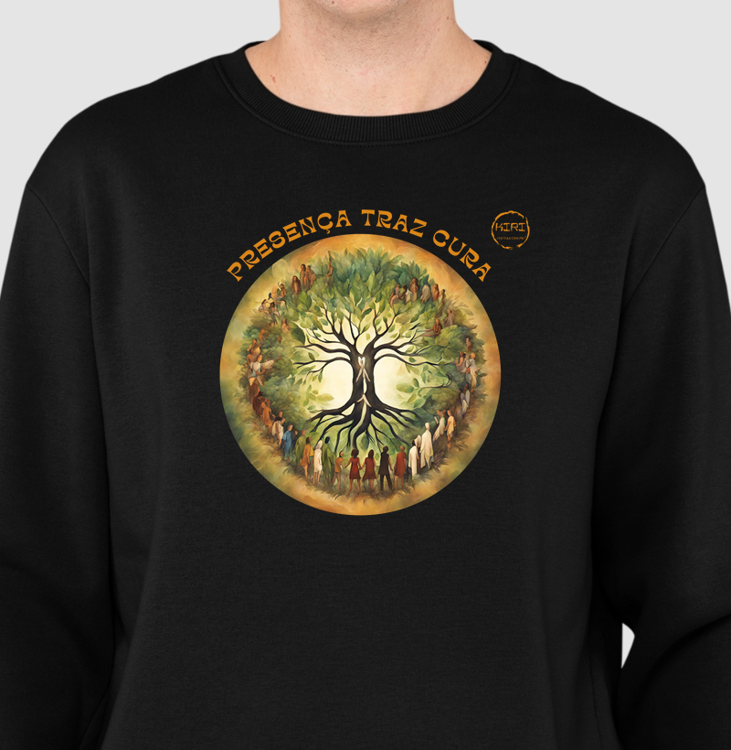Moletom KIRI - Presença traz Cura