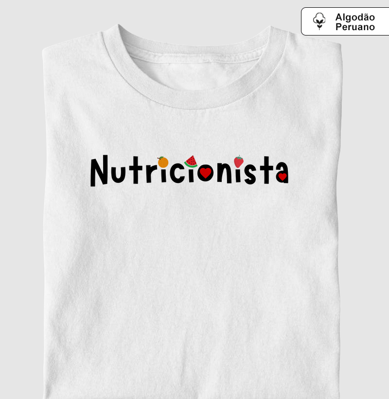 Nutricionista, adoro frutas (NUT)