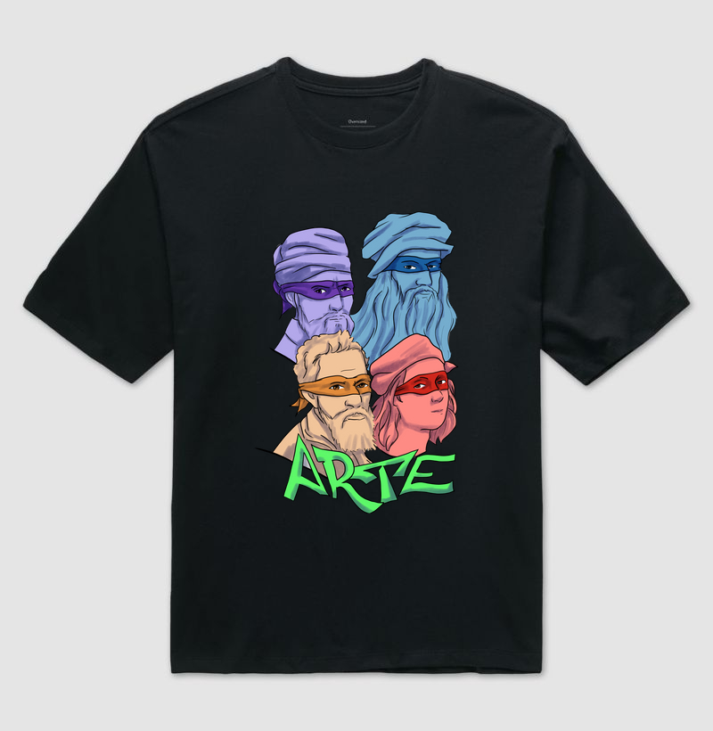 Camiseta Mestres da Arte