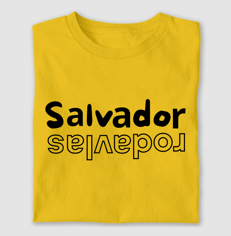 Camiseta Letra Unica Baianidade Salvador