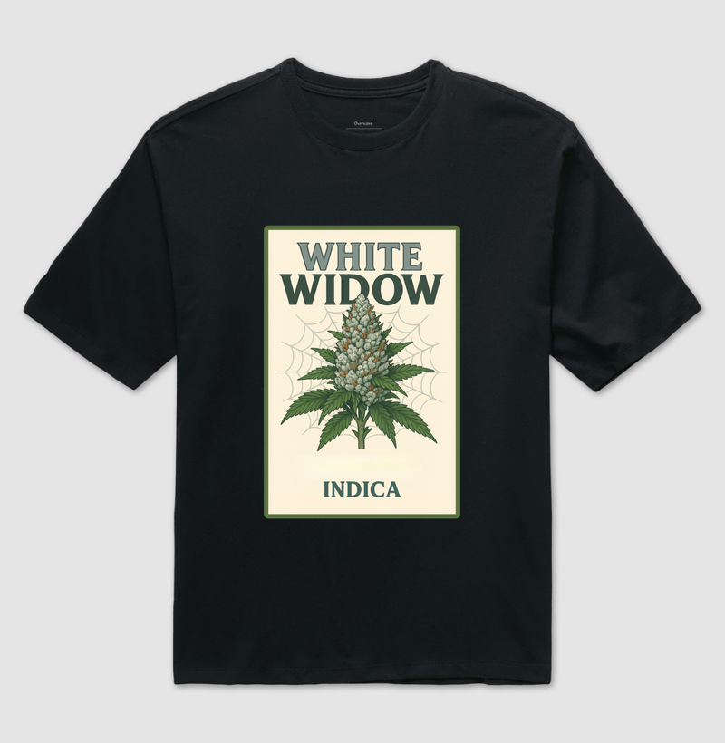 Camiseta oversized - White Widow