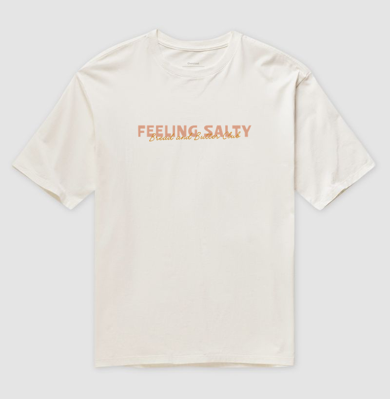 Camiseta Oversized Feeling Salty