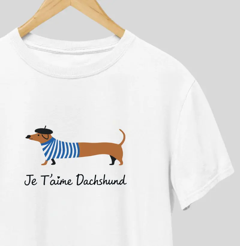 Eu te amo Dachshund