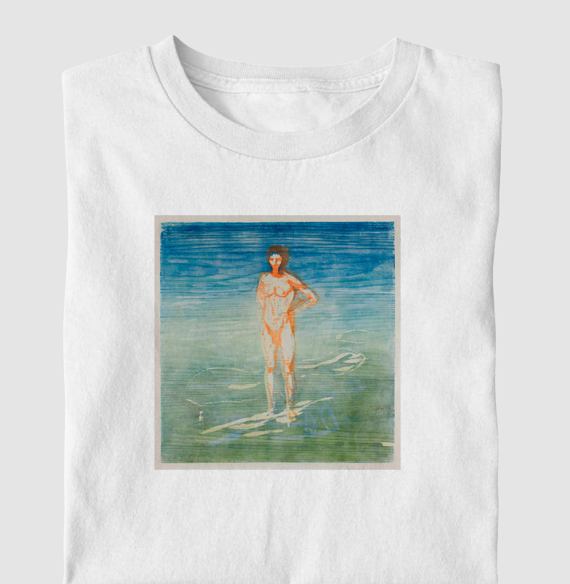 Man Bathing