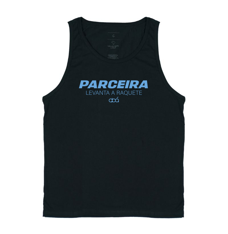 Parceira Levanta a Raquete - Ciano