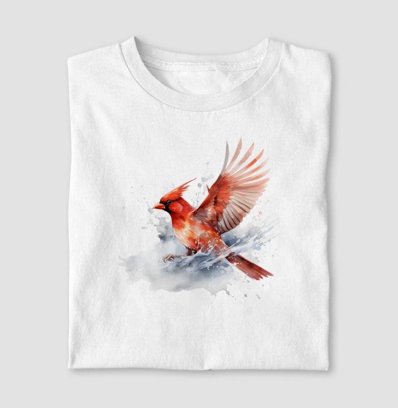 Cardeal do Norte aquarela