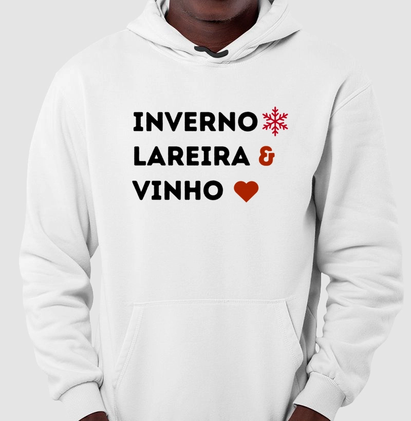 Moletom Inverno e Vinho
