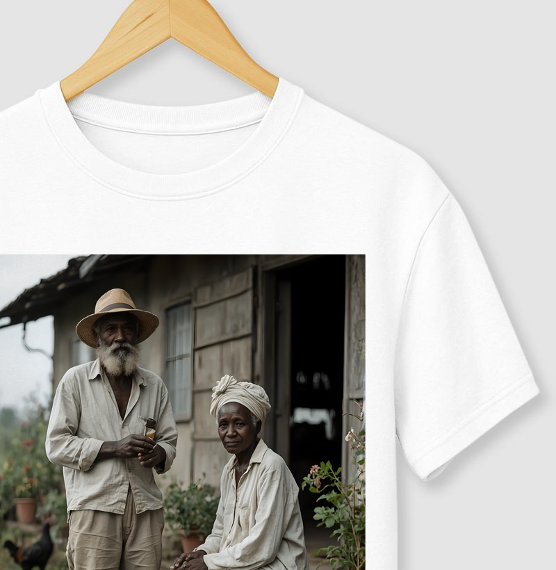 Camiseta - Casal de Pretos Velhos - Imagem 2