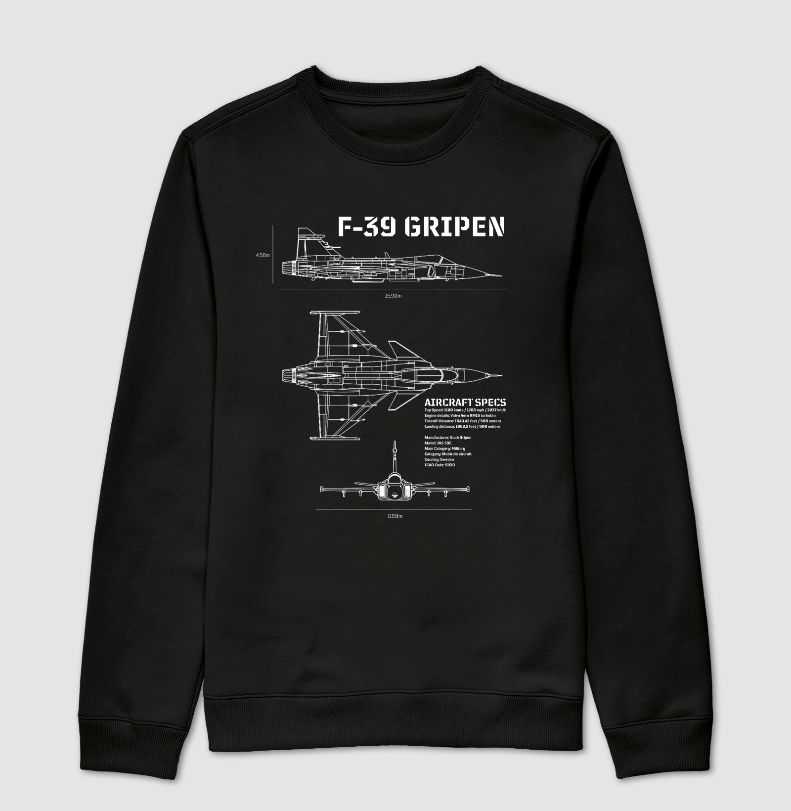 F-39 Gripen Blueprint