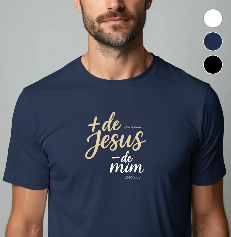 João 3:30 - Mais de Jesus, menos de mim
