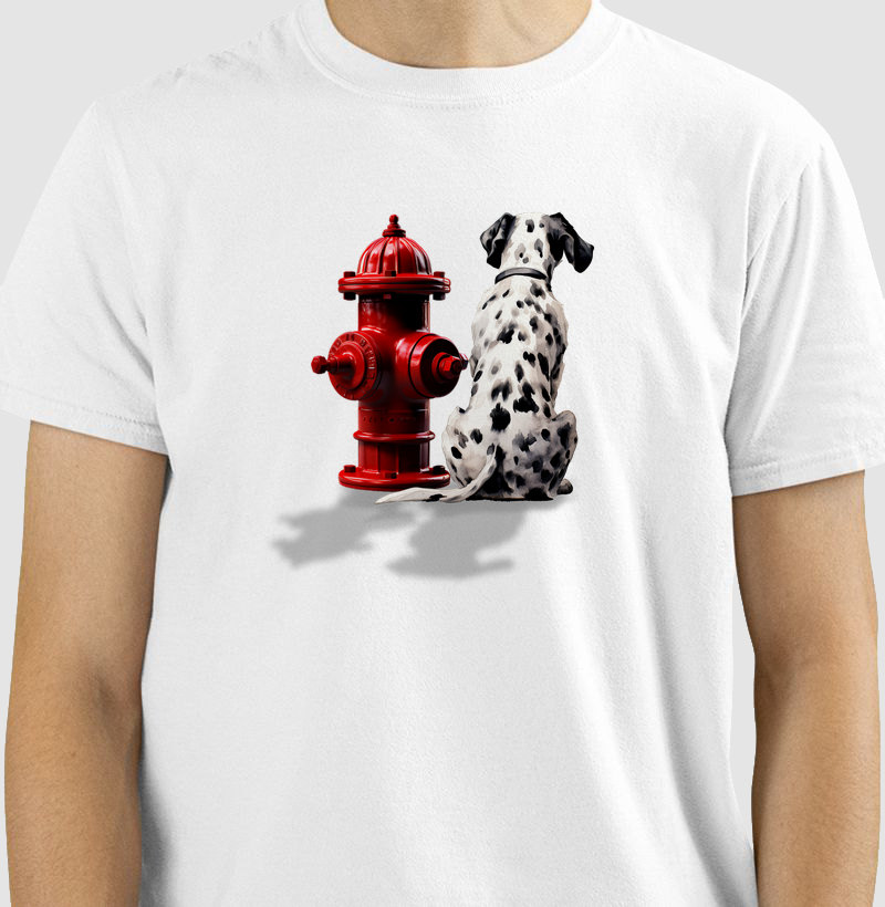 CAMISETA DALMATA HIDRANTE