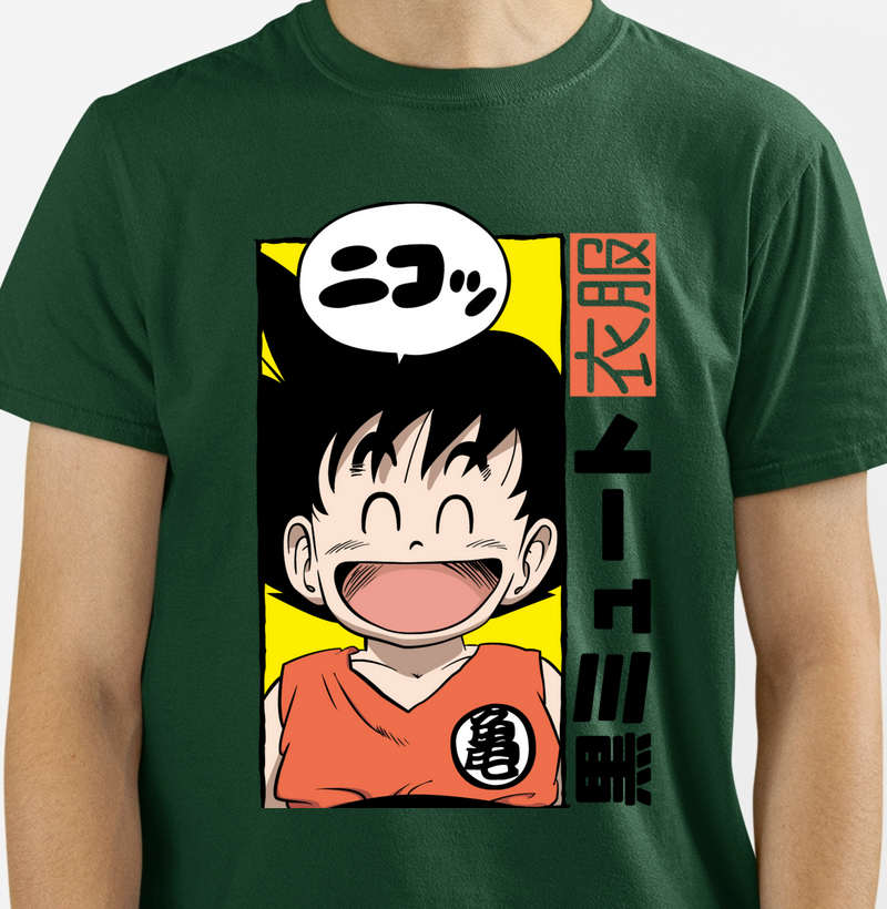 Camiseta Goku pequeno 
