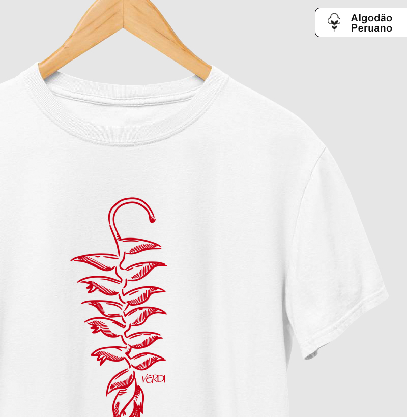 Flor de bananeira linhas