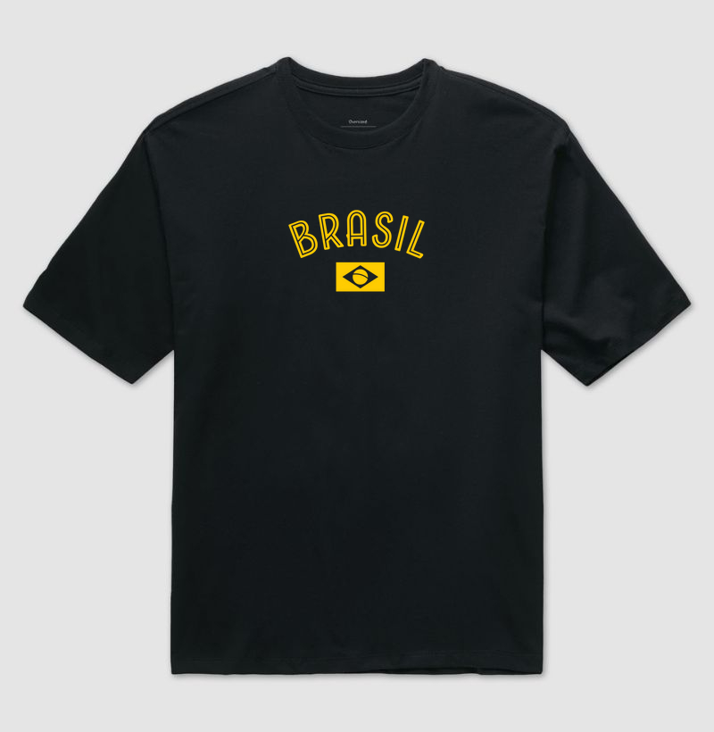 Camiseta Oversized Brasil