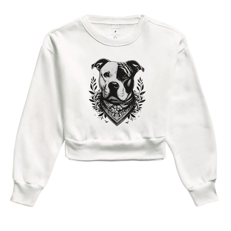 Pit bull com bandana 