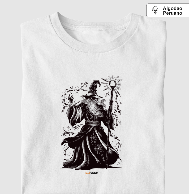 Camiseta Algodão Peruano The Wizard