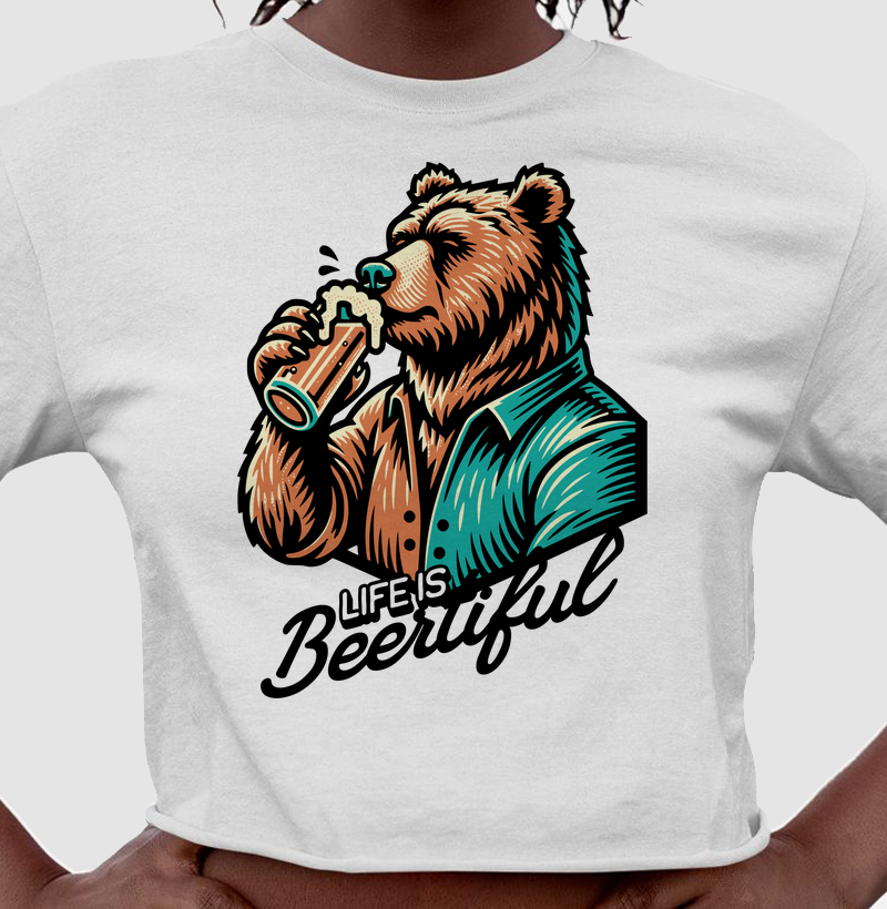 Life is Beertiful: Cropped -  Estilo e Personalidade