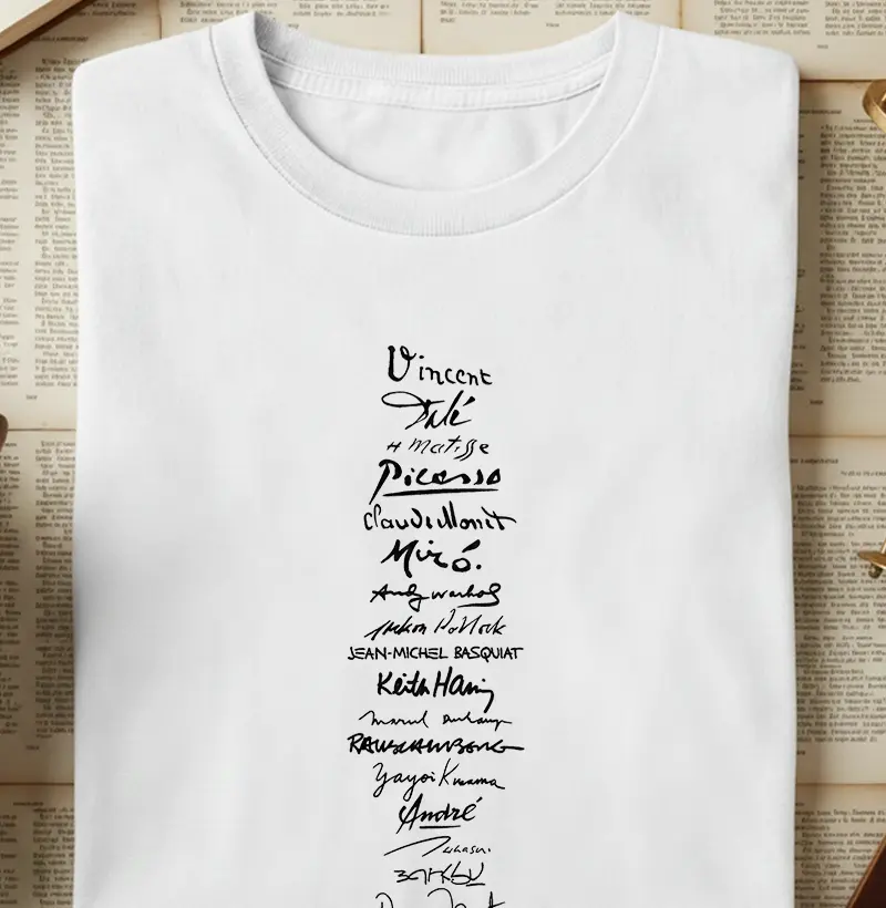 Grandes artistas - Assinatura