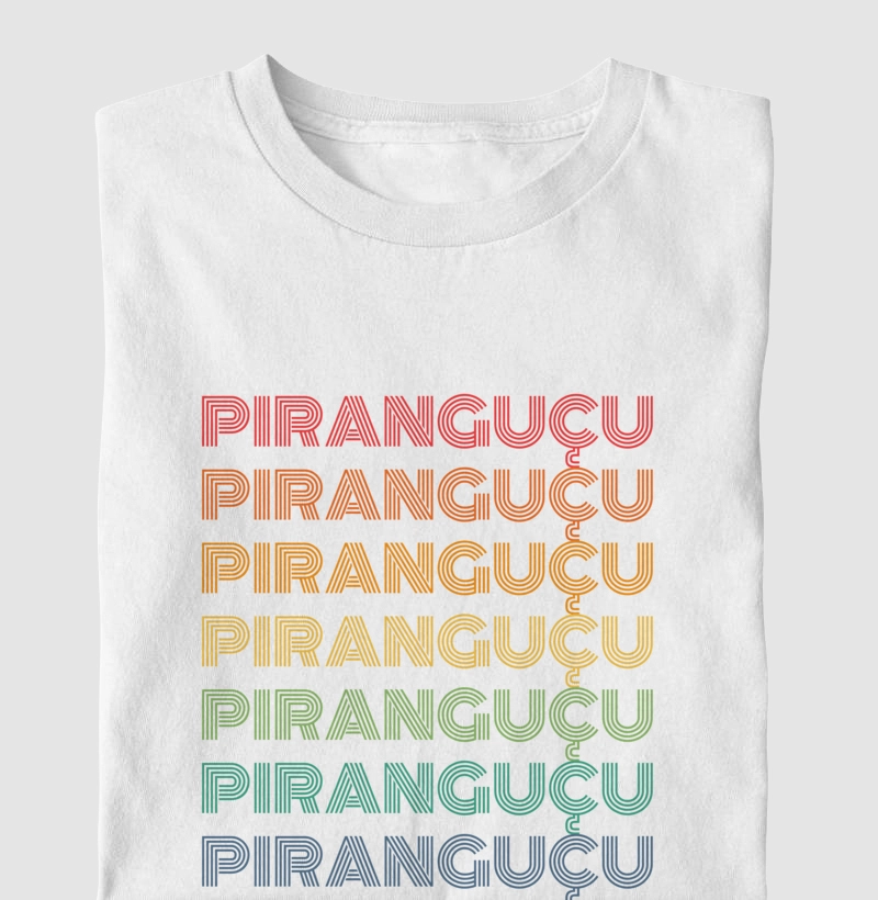 Piranguçu Letreiro Retrô