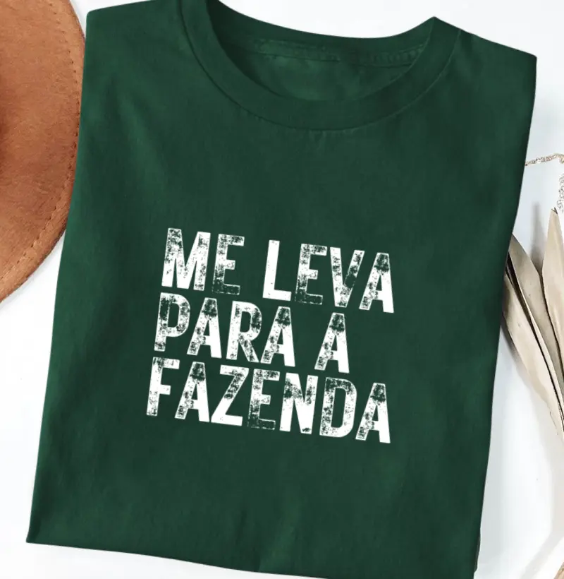Me leva para a fazenda - algodão 30.1 