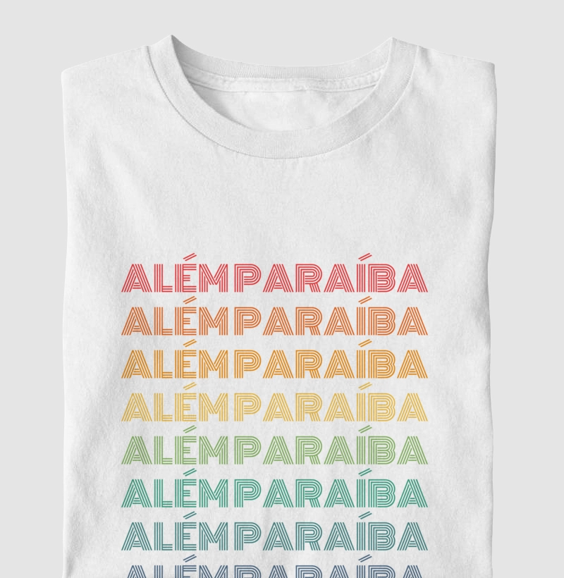 Além Paraíba Letreiro Retrô