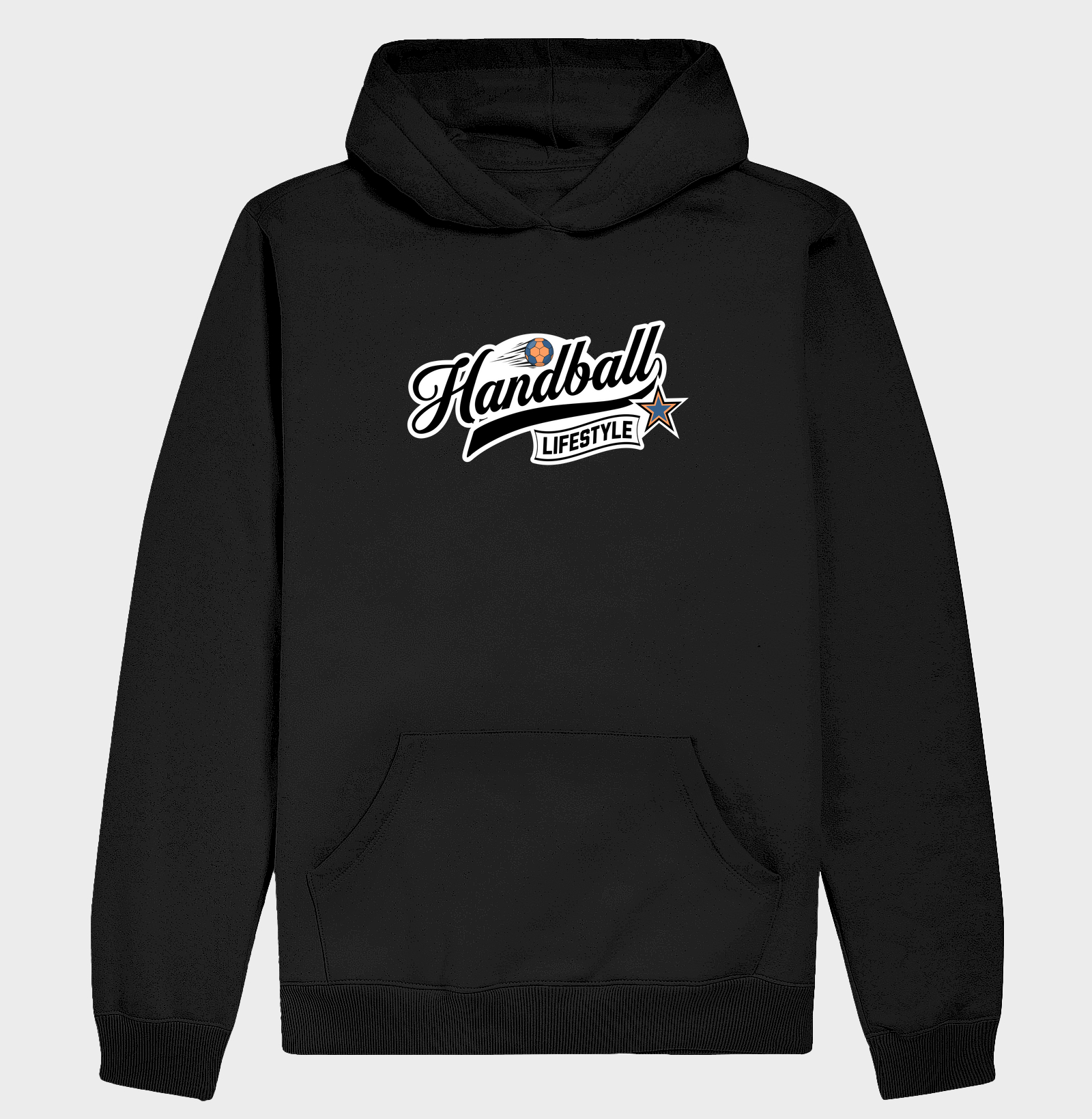 Hoodie Slim de Handebol - HANDBALL LIFESTYLE- STAR
