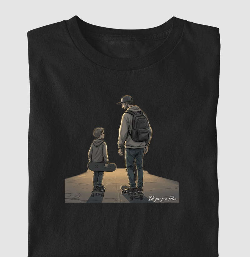 amor pelo skate passado de pai pra filho