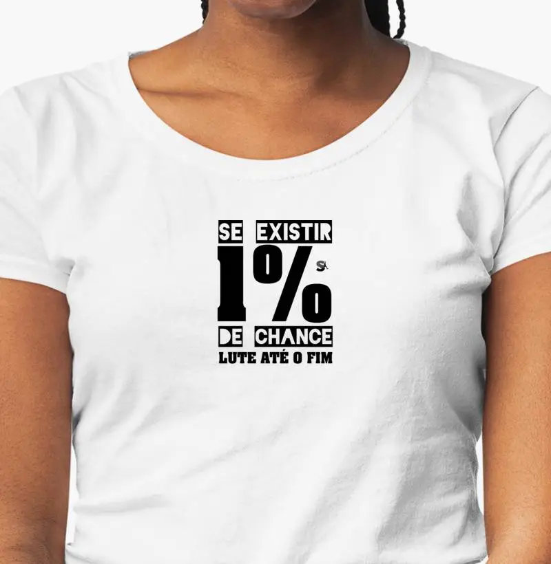 Se existir 1% de chance, lute até o fim