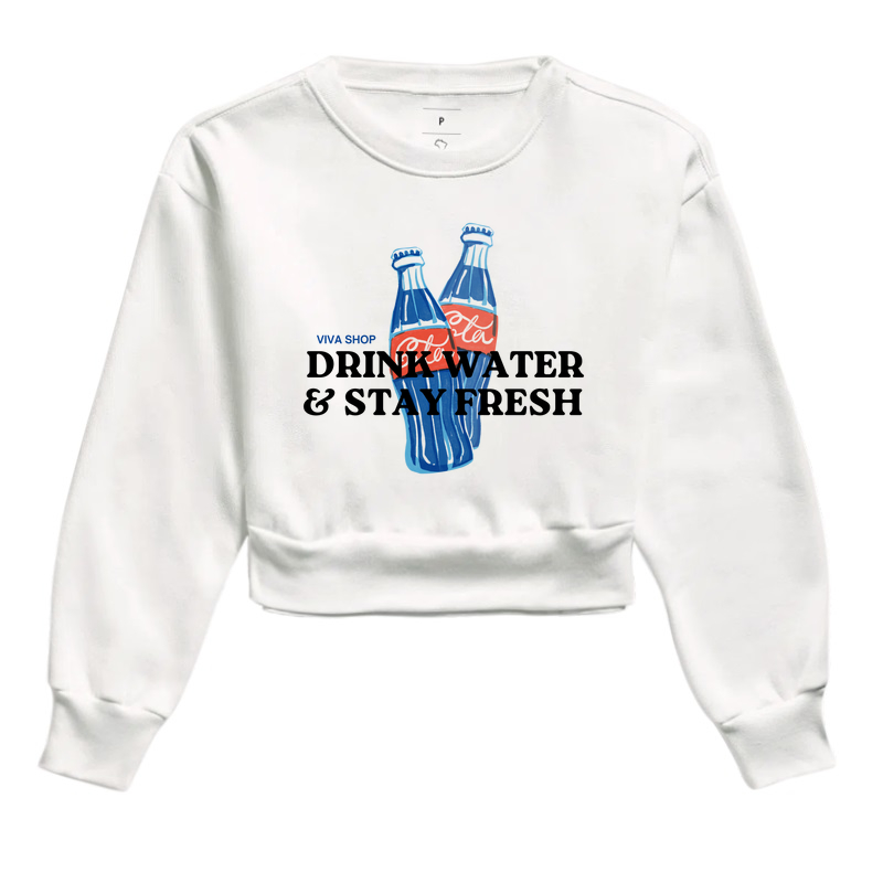 drink water & stay fresh