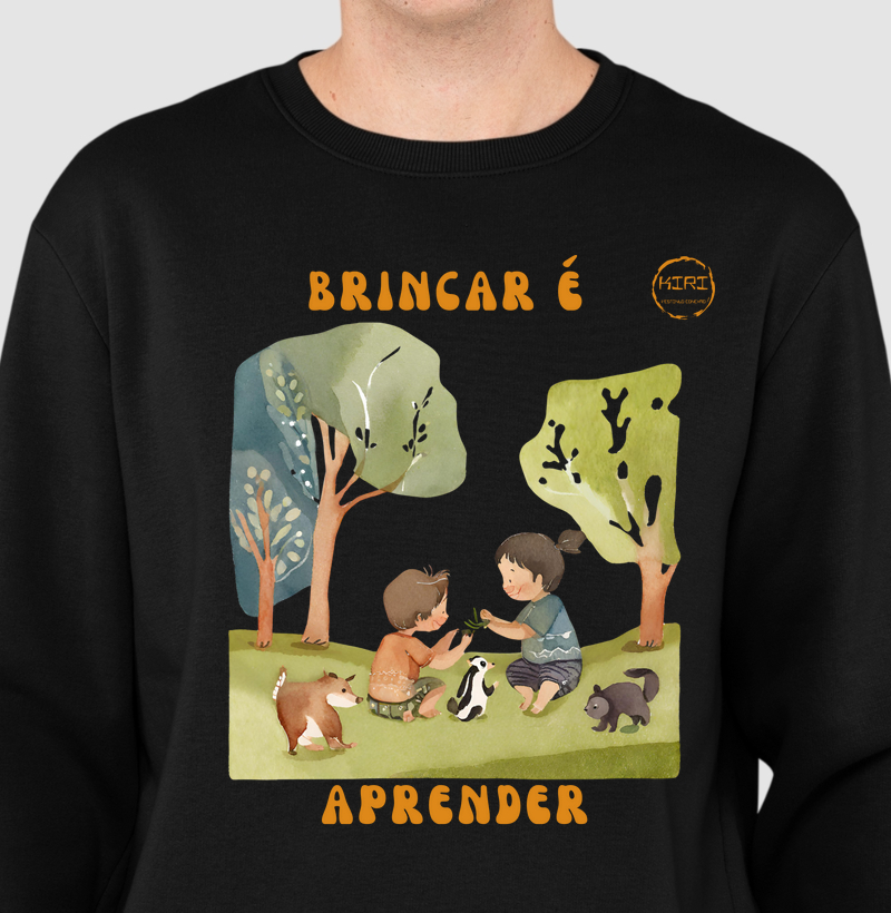 Moletom KIRI - Brincar é Aprender