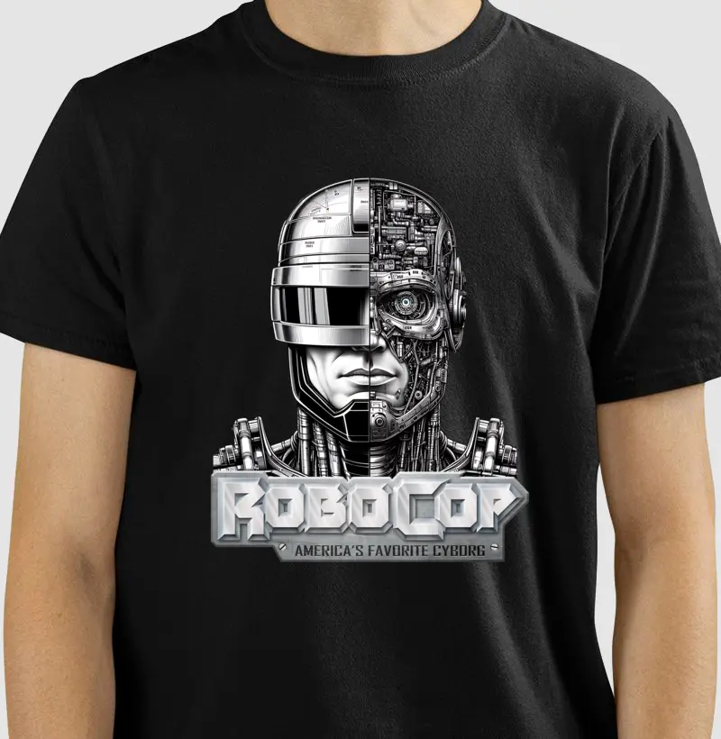 🤖 Camiseta RoboCop – America’s Favorite Cyborg