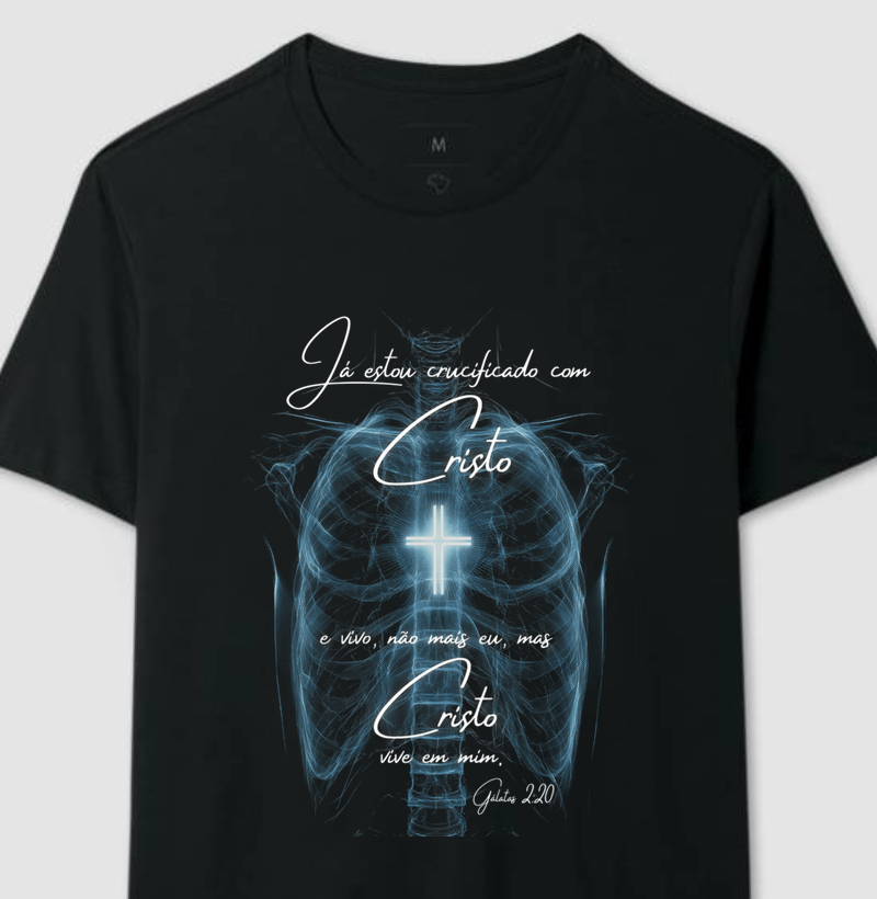 Camiseta Cristo Vive em Mim