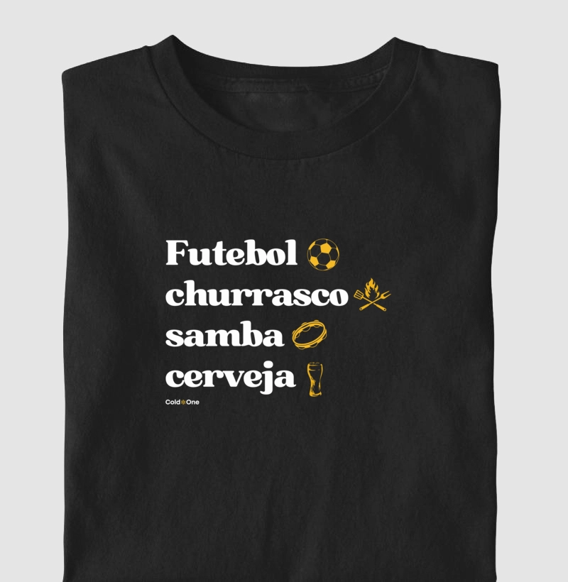 Camiseta Futebol&Cerveja