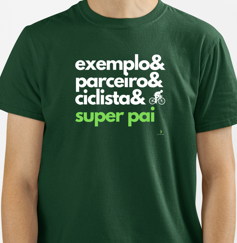 Ciclista e super pai