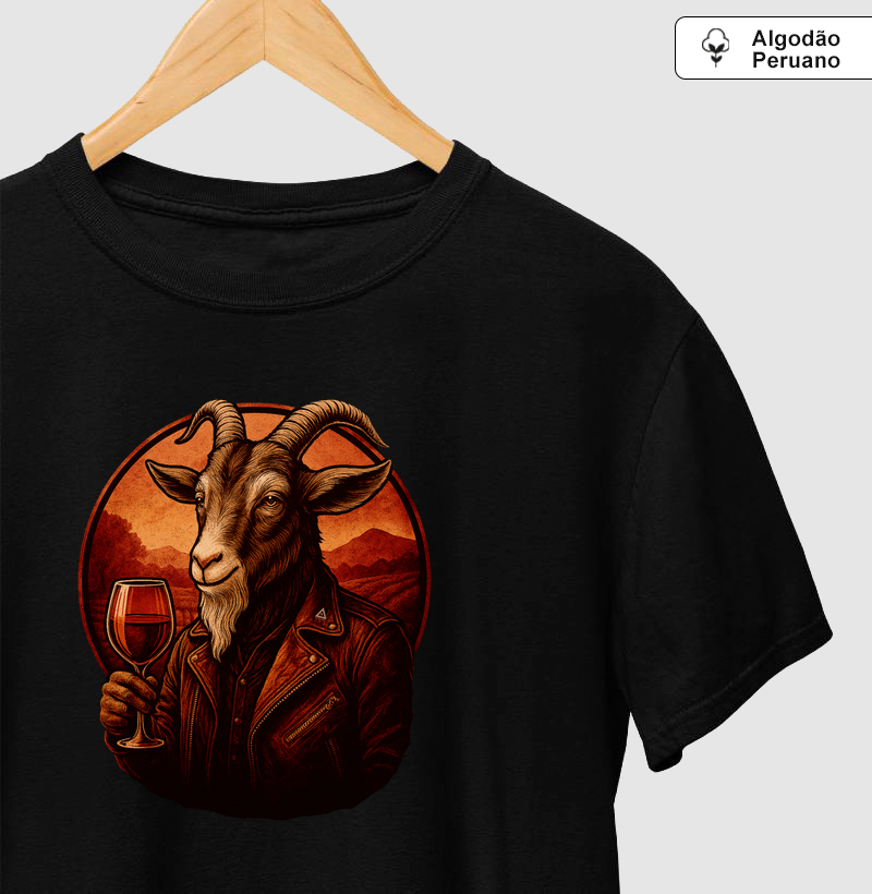 Camiseta Algodão Peruano Bode do Vinho - Mr. GADU