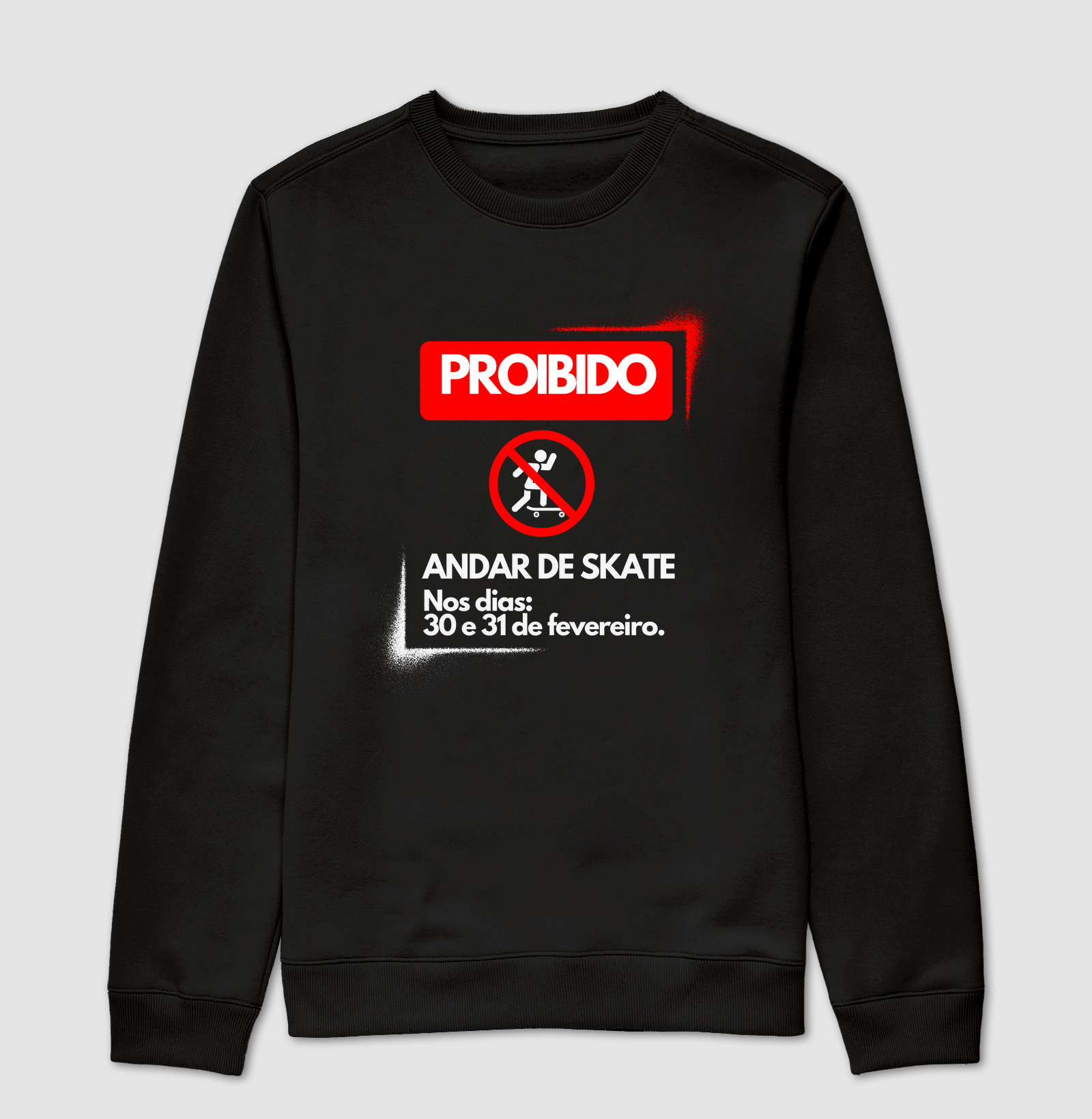 Proibido andar de skate...