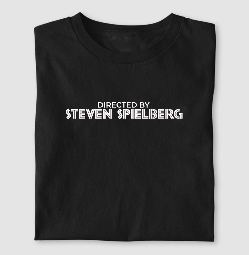 Camiseta Directed By Steven Spielberg
