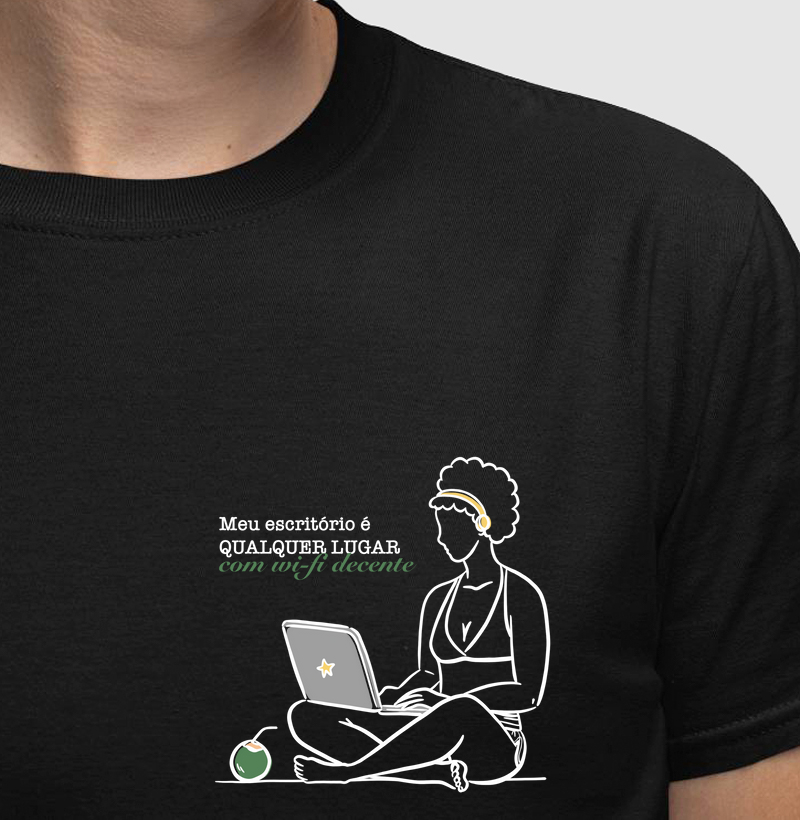 Meu escritório é qualquer lugar - com wi-fi decente